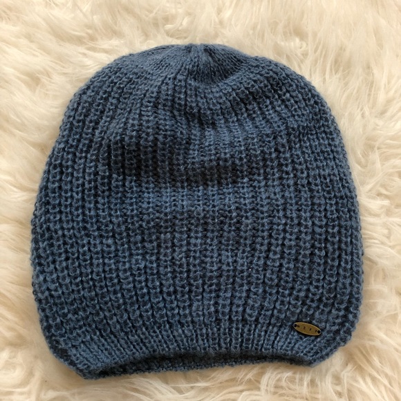 Neff Other - NEFF beanie blue knit winter slouchy soft snow snowboarding skiing cute
